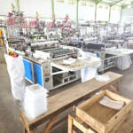 Plastic manufacturing machinery to cut plastic in Indonesia