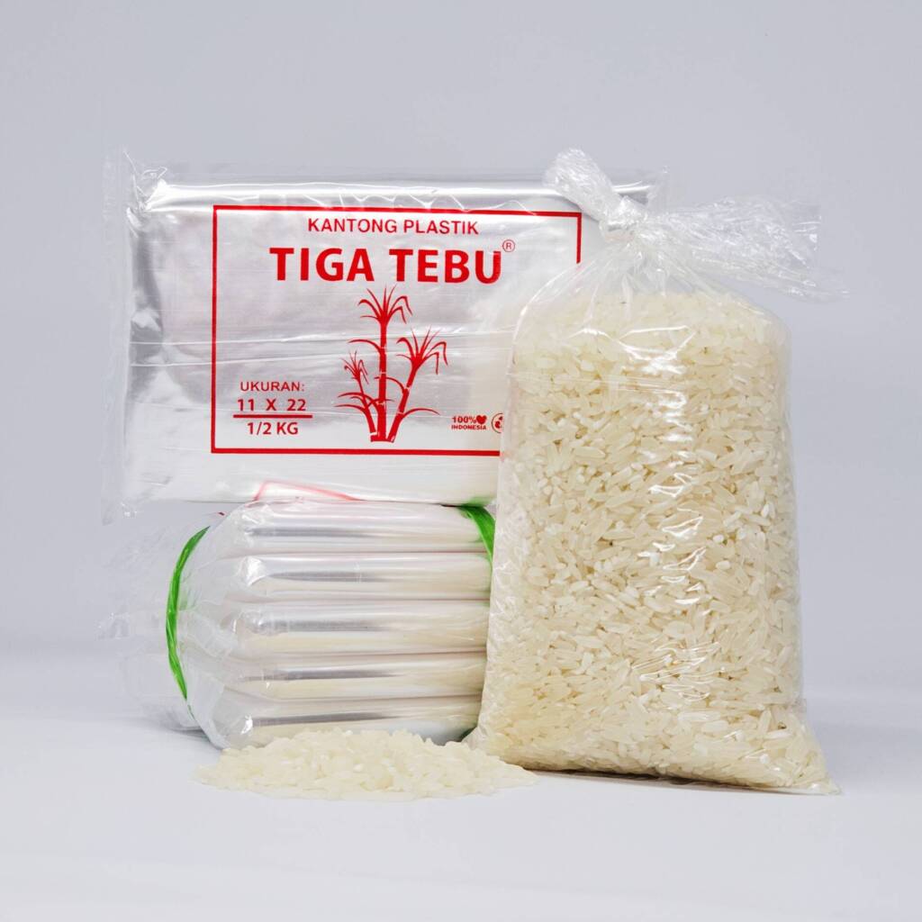 Tiga Tebu brand of polypropylene plastic bags